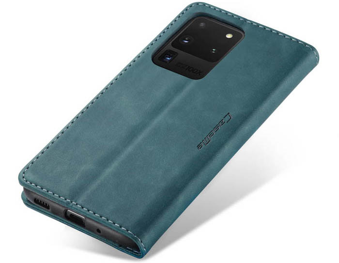 CaseMe Samsung Galaxy S20 Ultra Wallet Kickstand Magnetic Flip Leather Case