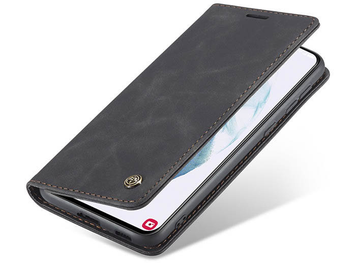 CaseMe Samsung Galaxy S21 Plus Wallet Kickstand Magnetic Flip Leather Case