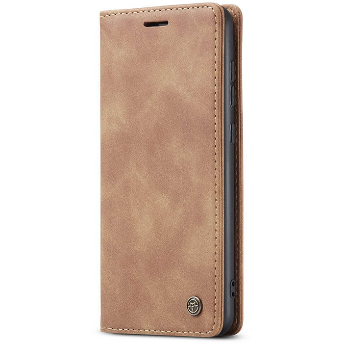 CaseMe Samsung Galaxy S21 FE Wallet Kickstand Magnetic Flip Leather Case