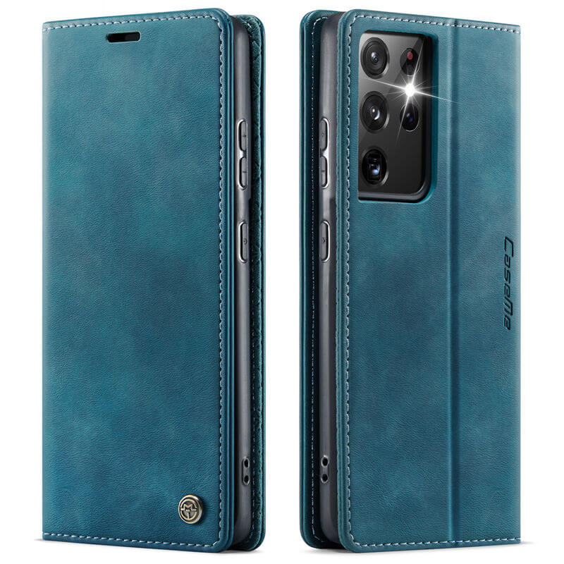 CaseMe Samsung Galaxy S21 Ultra Magnetic Wallet Case with RFID Blocking