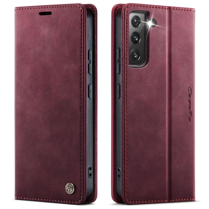 CaseMe Samsung Galaxy S22 Magnetic Wallet Case with RFID Blocking