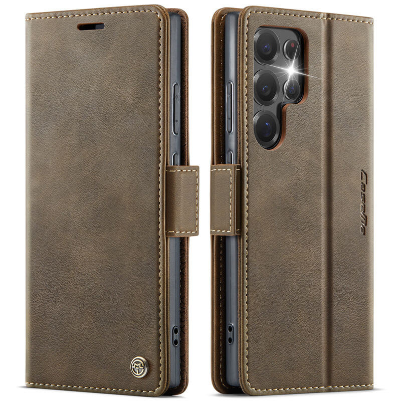 CaseMe Samsung Galaxy S22 Ultra Magnetic Wallet Case with RFID Blocking