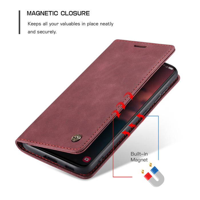 CaseMe Samsung Galaxy S23 Wallet Kickstand Magnetic Case