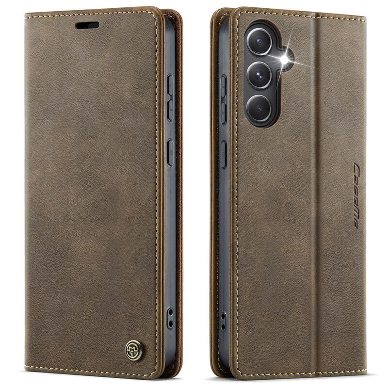 CaseMe Samsung Galaxy S23 FE Magnetic Wallet Case with RFID Blocking