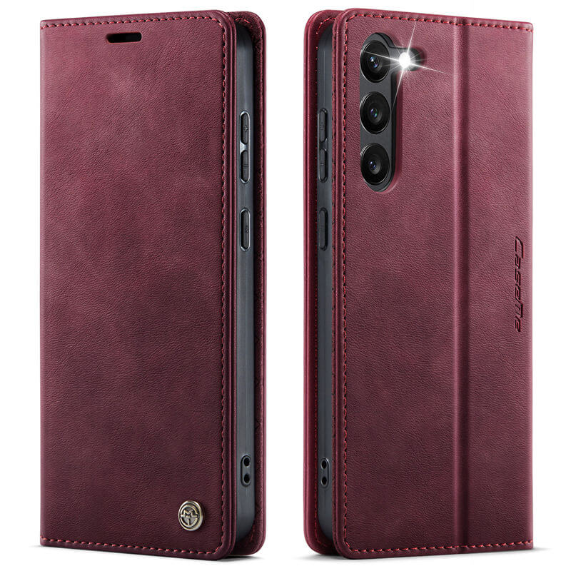 CaseMe Samsung Galaxy S23 Plus Magnetic Wallet Case with RFID Blocking