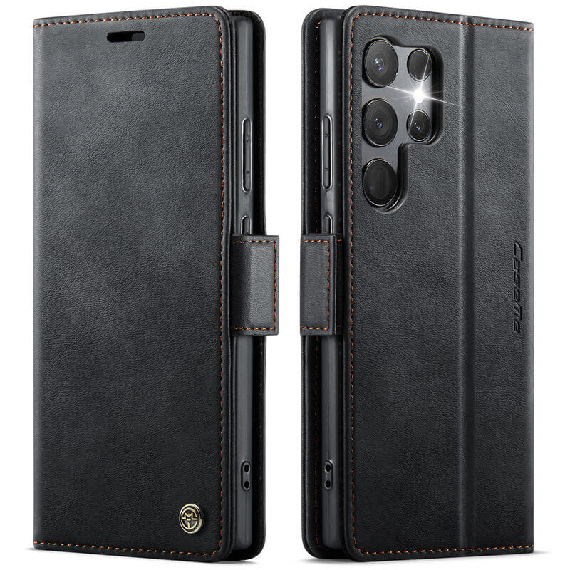 CaseMe Samsung Galaxy S23 Ultra Magnetic Wallet Case with RFID Blocking