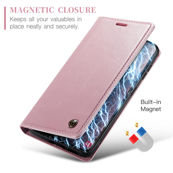 CaseMe Samsung Galaxy S23 Wallet Kickstand Magnetic Flip Case