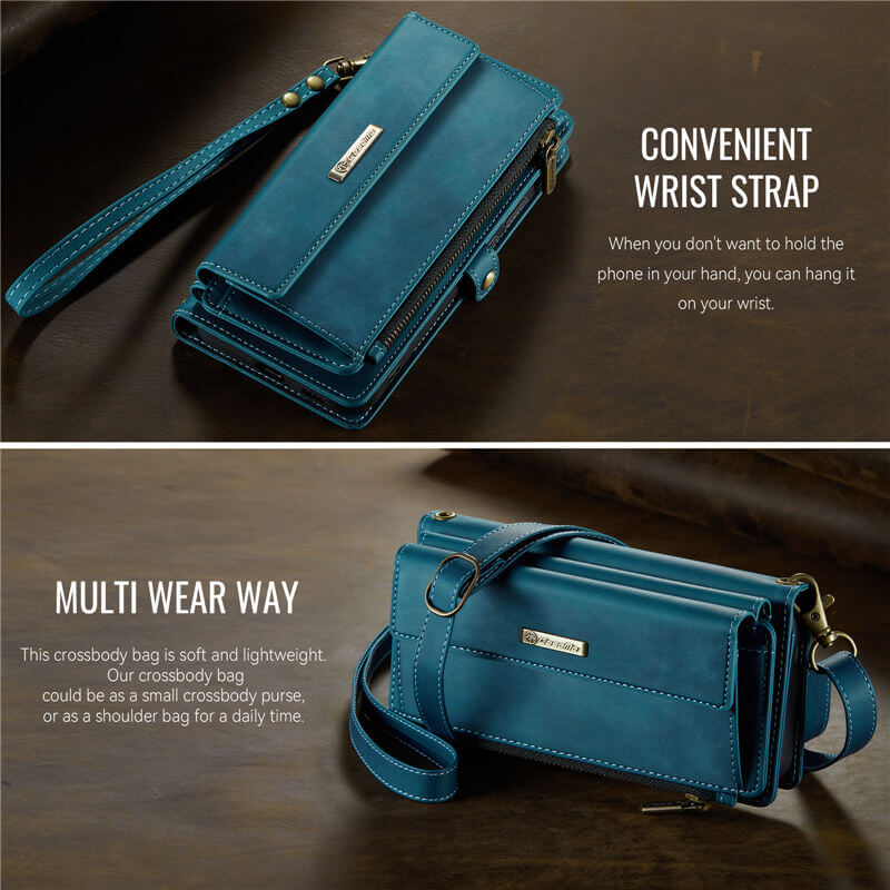 CaseMe Samsung Galaxy S25 Plus Crossbody Wallet Case