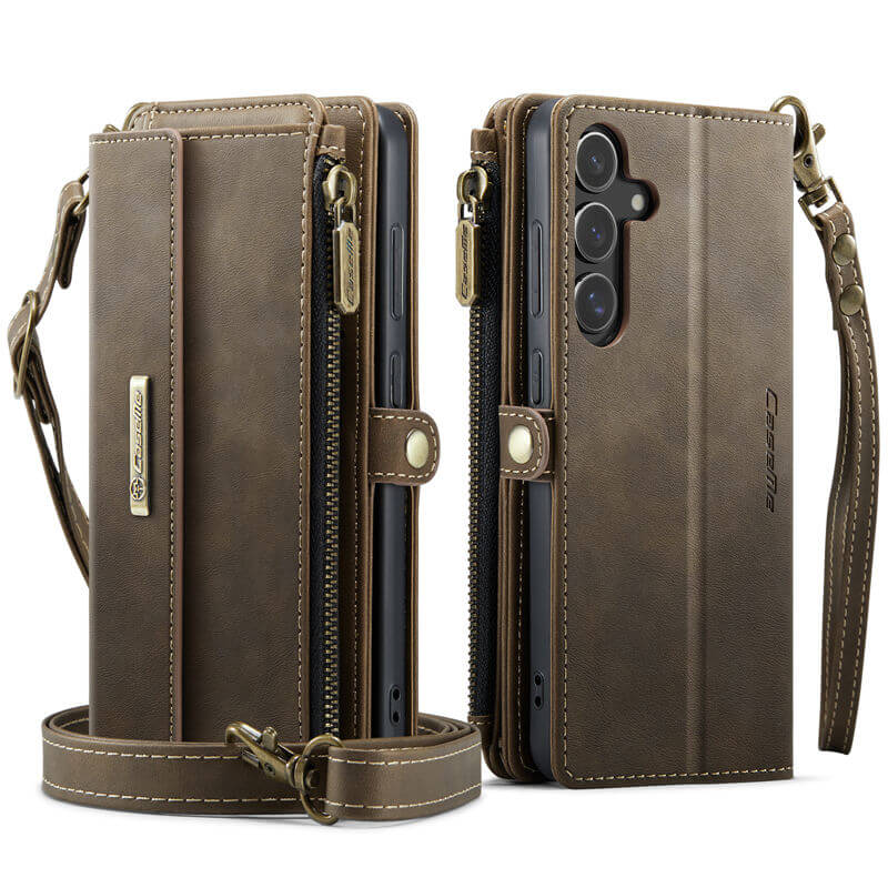 CaseMe Samsung Galaxy S25 Plus Crossbody Wallet Case