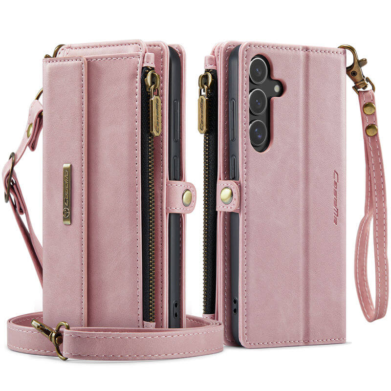 CaseMe Samsung Galaxy S24 FE Crossbody Wallet Case