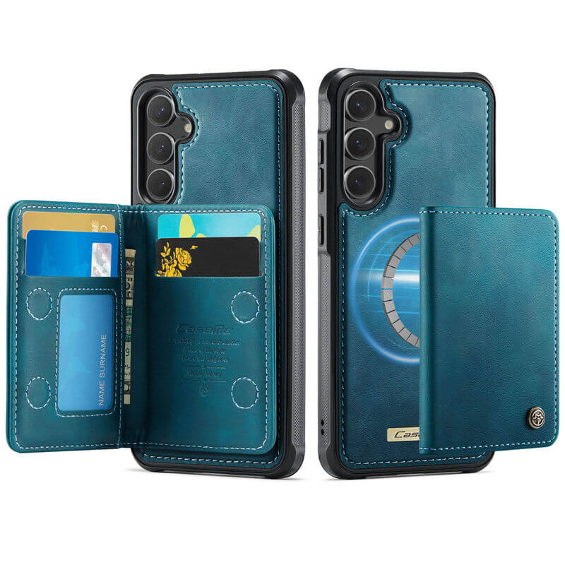 CaseMe Samsung Galaxy S25 FE 2-in-1 Detachable Magnetic Wallet Case