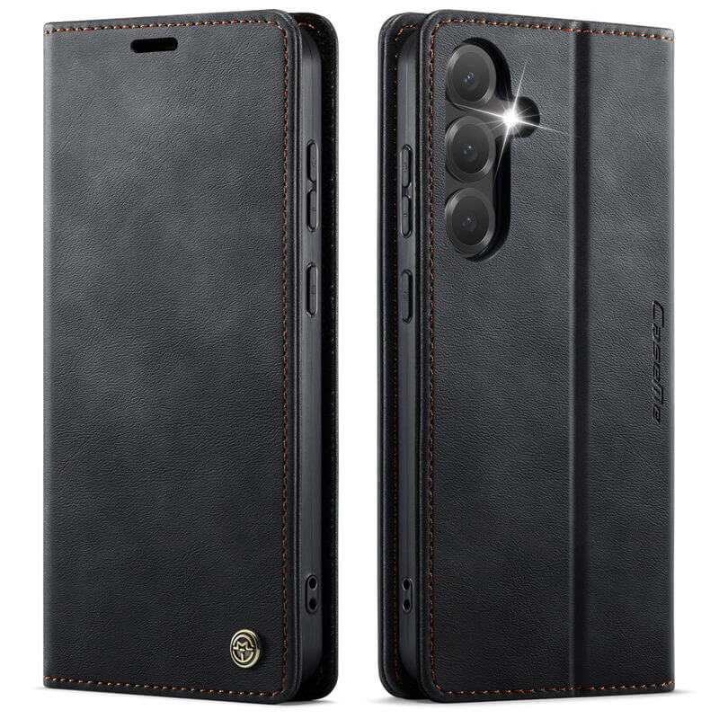 CaseMe Samsung Galaxy S25 Plus Magnetic Wallet Case with RFID Blocking