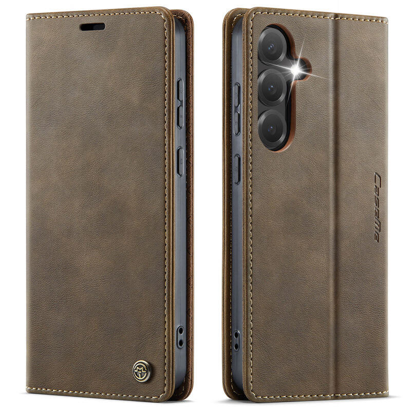 CaseMe Samsung Galaxy S25 Plus Magnetic Wallet Case with RFID Blocking