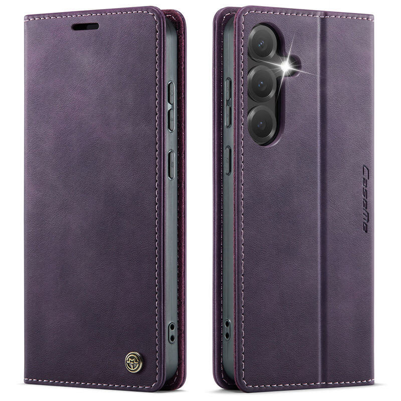 CaseMe Samsung Galaxy S25 Plus Magnetic Wallet Case with RFID Blocking