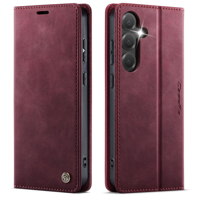 CaseMe Samsung Galaxy S25 Plus Magnetic Wallet Case with RFID Blocking