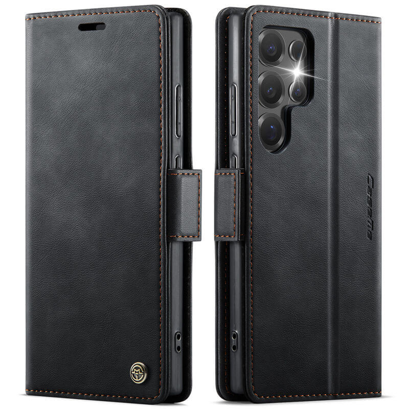 CaseMe Samsung Galaxy S24 Ultra Magnetic Wallet Case with RFID Blocking