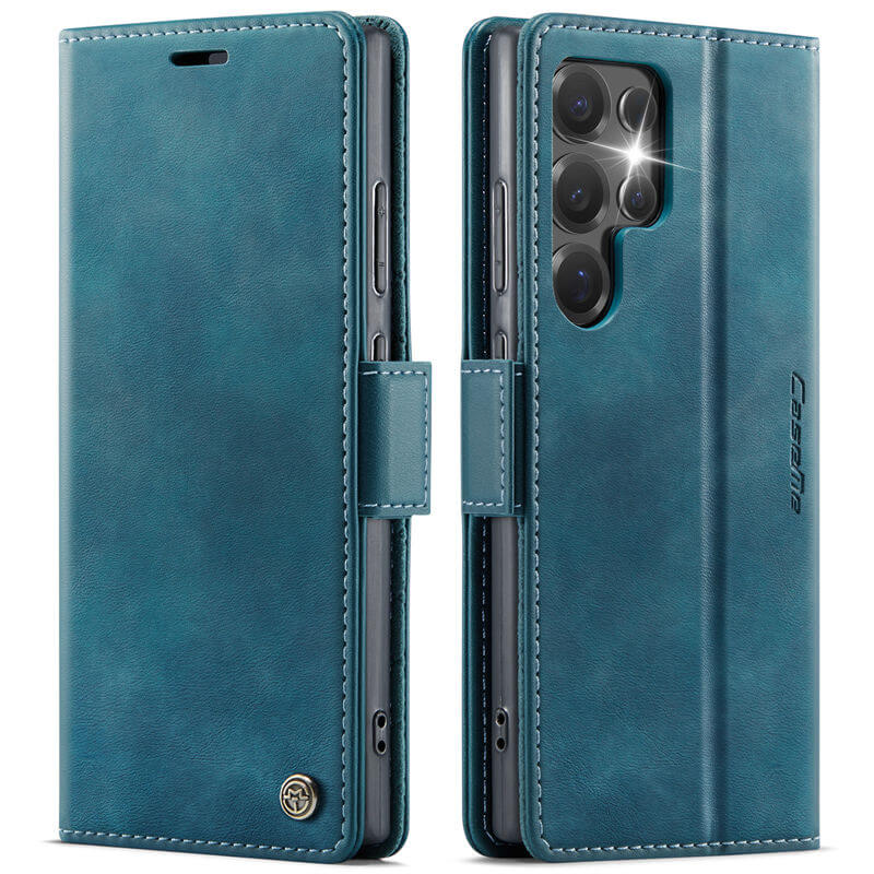 CaseMe Samsung Galaxy S24 Ultra Magnetic Wallet Case with RFID Blocking