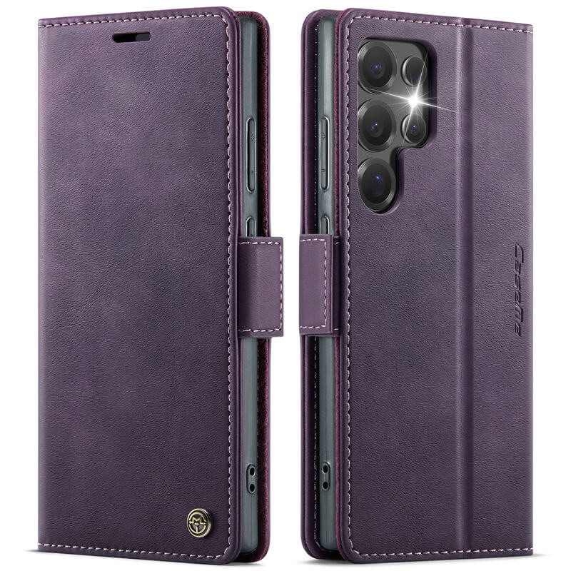 CaseMe Samsung Galaxy S25 Ultra Magnetic Wallet Case with RFID Blocking