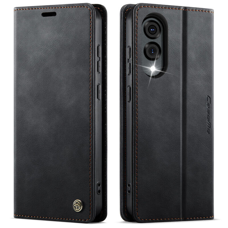 CaseMe Samsung Galaxy S25 Edge Magnetic Wallet Case with RFID Blocking