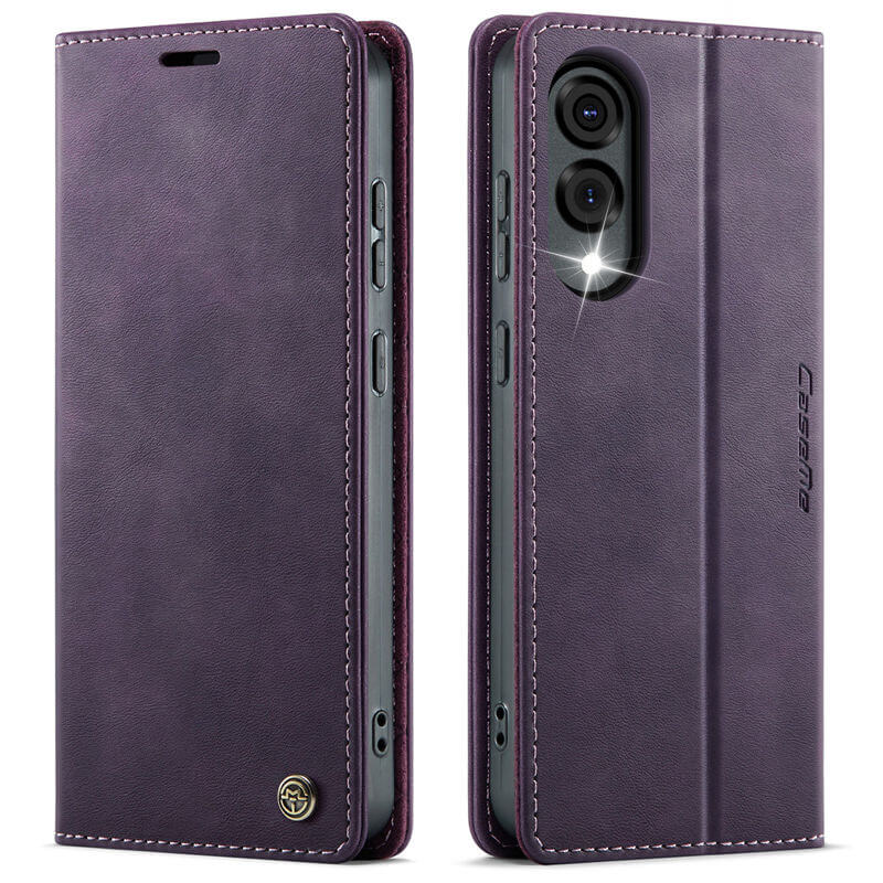 CaseMe Samsung Galaxy S25 Edge Magnetic Wallet Case with RFID Blocking