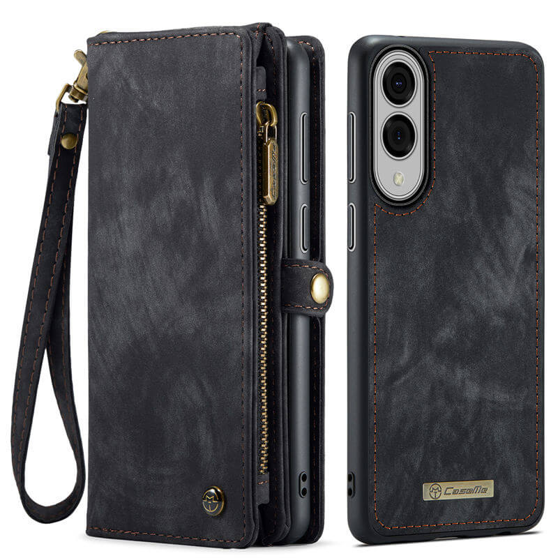 CaseMe Samsung Galaxy S25 Edge Wallet Case with Wrist Strap