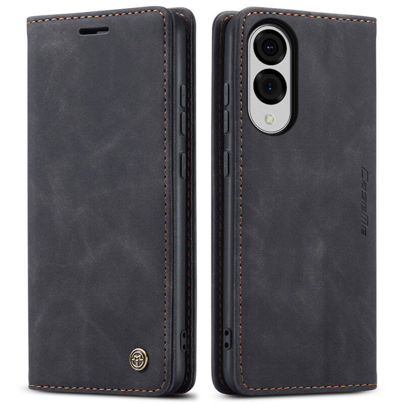 CaseMe Samsung Galaxy S25 Edge Wallet Suede Leather Case