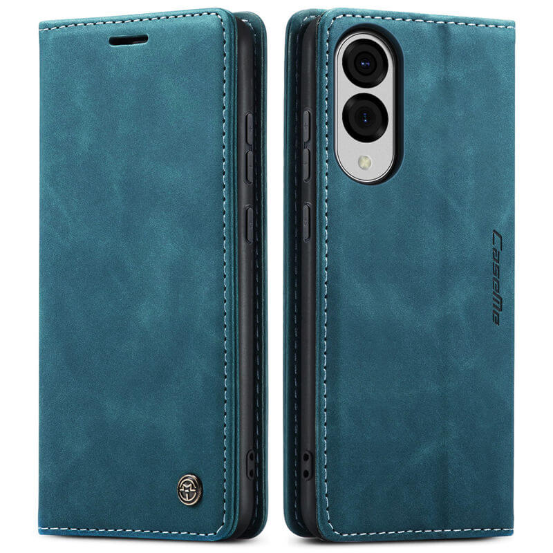 CaseMe Samsung Galaxy S25 Edge Wallet Suede Leather Case