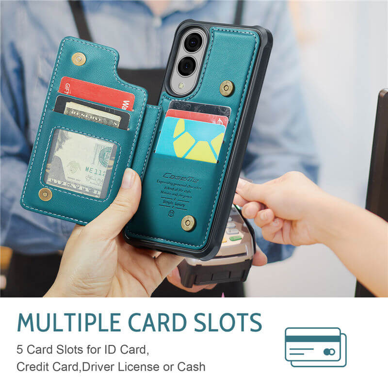 CaseMe Samsung Galaxy S25 Edge RFID Blocking Card Holder Case