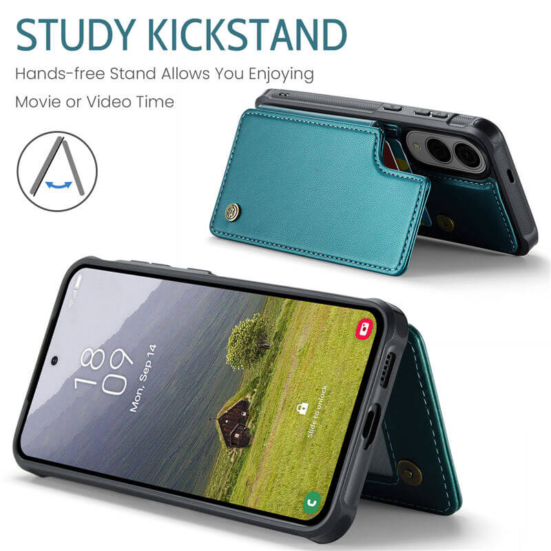 CaseMe Samsung Galaxy S25 Edge RFID Blocking Card Holder Case