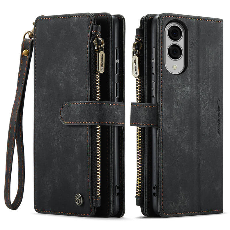 CaseMe Samsung Galaxy S25 Edge Wallet Case with Wrist Strap