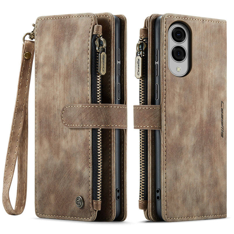 CaseMe Samsung Galaxy S25 Edge Wallet Case with Wrist Strap