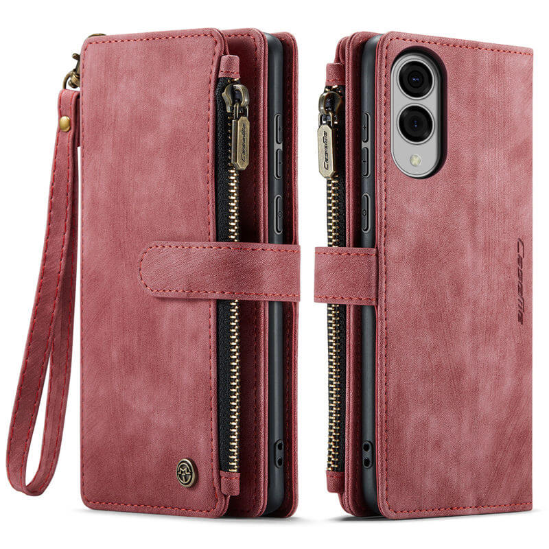 CaseMe Samsung Galaxy S25 Edge Wallet Case with Wrist Strap