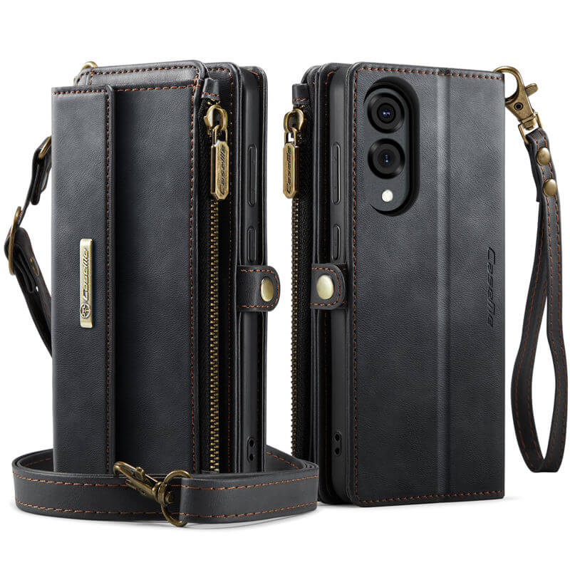 CaseMe Samsung Galaxy S25 Edge Crossbody Wallet Case