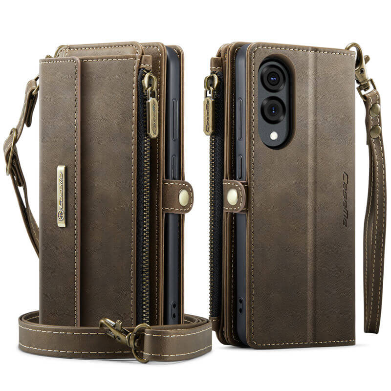 CaseMe Samsung Galaxy S25 Edge Crossbody Wallet Case