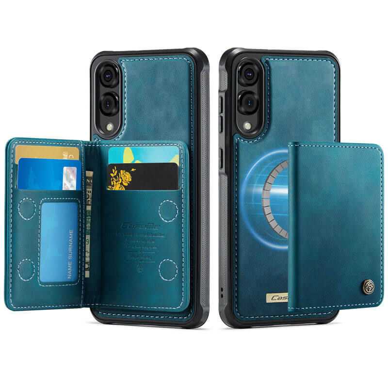 CaseMe Samsung Galaxy S25 Edge 2-in-1 Detachable Magnetic Wallet Case