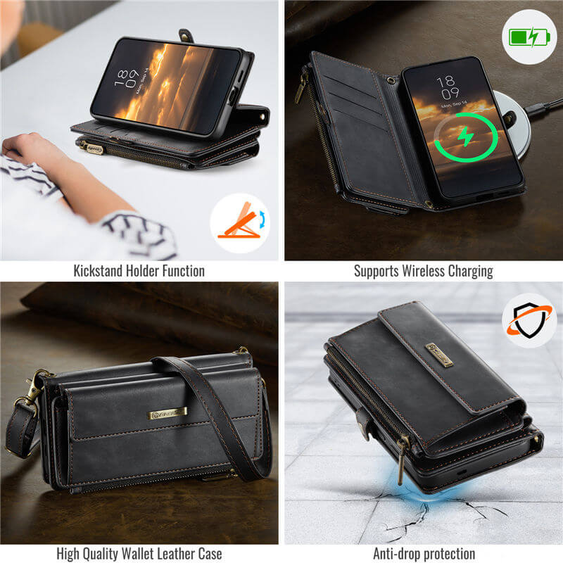 CaseMe Samsung Galaxy S26 Plus Crossbody Wallet Case