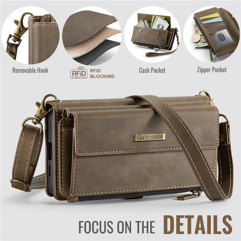 CaseMe Samsung Galaxy S26 Plus Crossbody Wallet Case