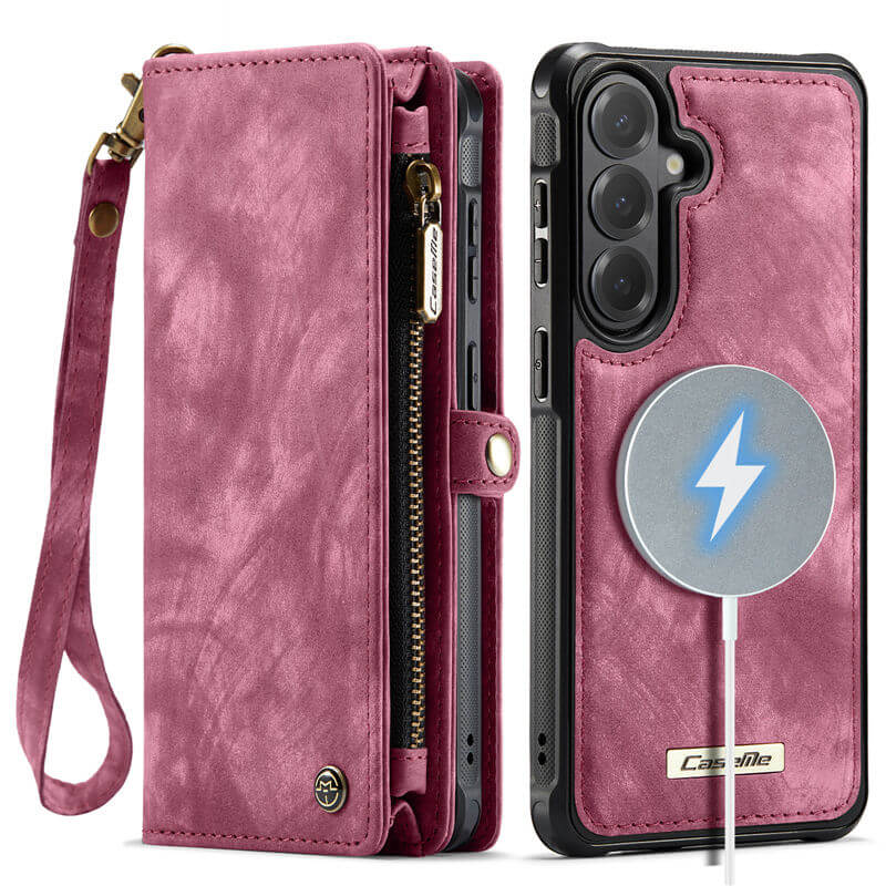 CaseMe Samsung Galaxy S26 2-in-1 Magnetic RFID Wallet Case