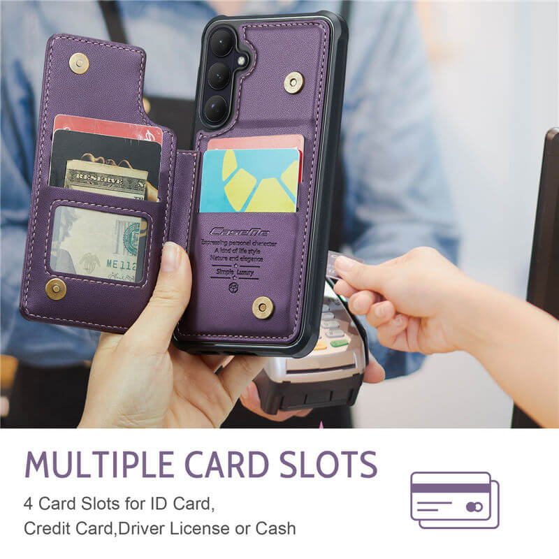 CaseMe Samsung Galaxy S26 Plus RFID Blocking Card Holder Case