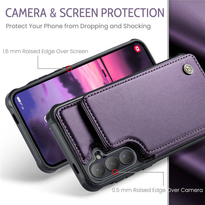 CaseMe Samsung Galaxy S26 Plus RFID Blocking Card Holder Case
