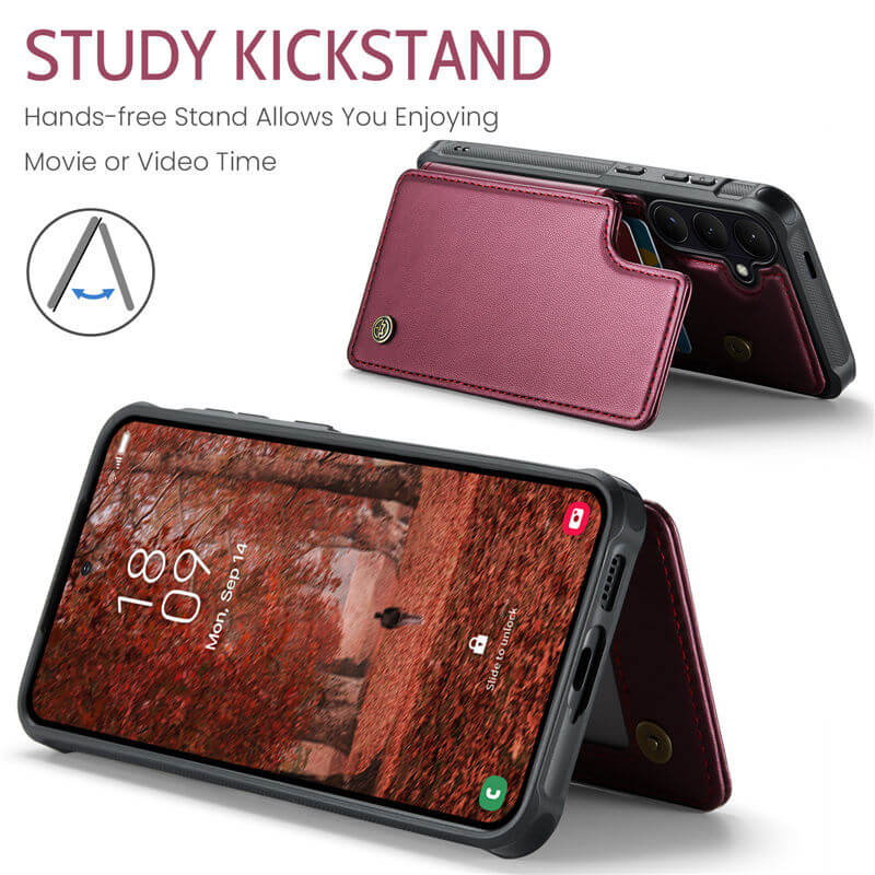 CaseMe Samsung Galaxy S26 Plus RFID Blocking Card Holder Case