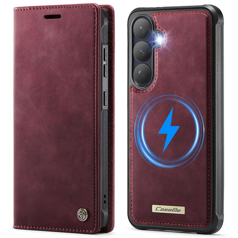 CaseMe Samsung Galaxy S26 2-in-1 Magnetic Wallet Case