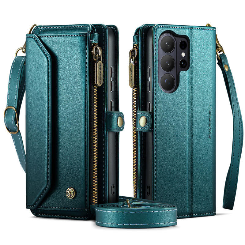 CaseMe Samsung Galaxy S26 Ultra Wallet RFID Blocking Crossbody Phone Case