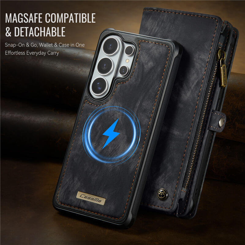 CaseMe Samsung Galaxy S26 Ultra 2-in-1 Magnetic RFID Wallet Case