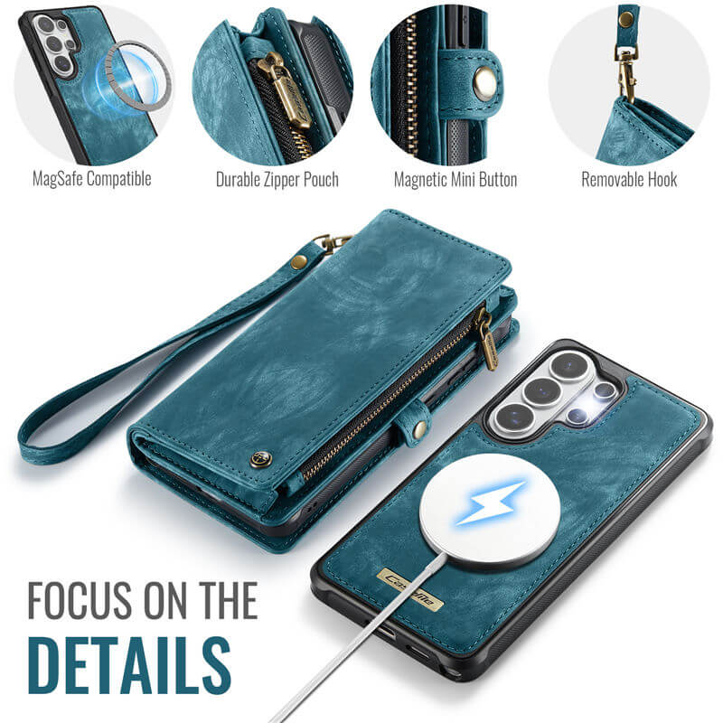 CaseMe Samsung Galaxy S26 Ultra 2-in-1 Magnetic RFID Wallet Case