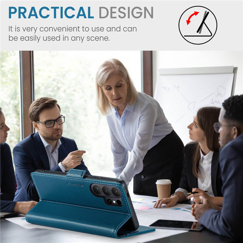 CaseMe Samsung Galaxy S26 Ultra Wallet RFID Blocking Case