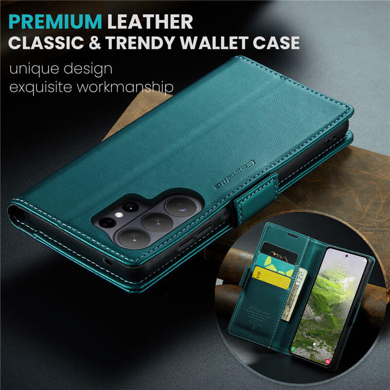 CaseMe Samsung Galaxy S26 Ultra Wallet RFID Blocking Case