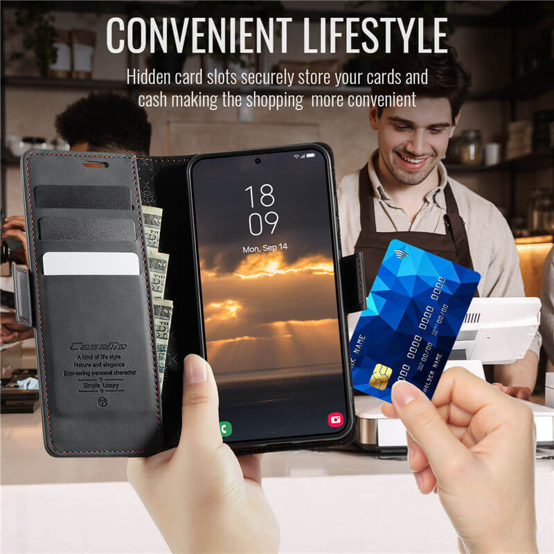 CaseMe Samsung Galaxy S26 Ultra Magnetic Wallet Case