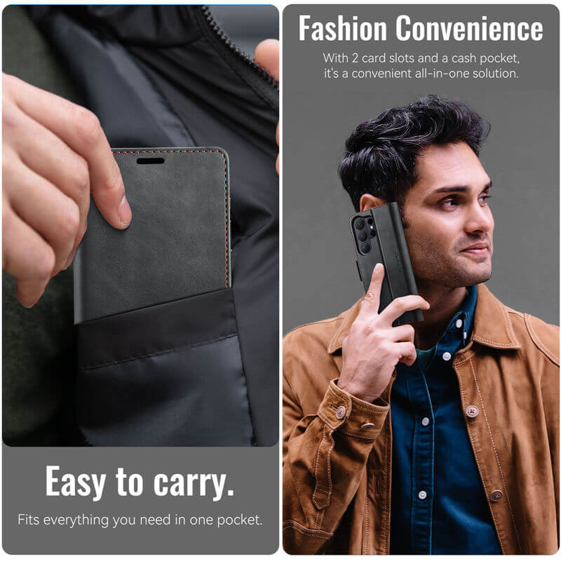 CaseMe Samsung Galaxy S26 Ultra Magnetic Wallet Case