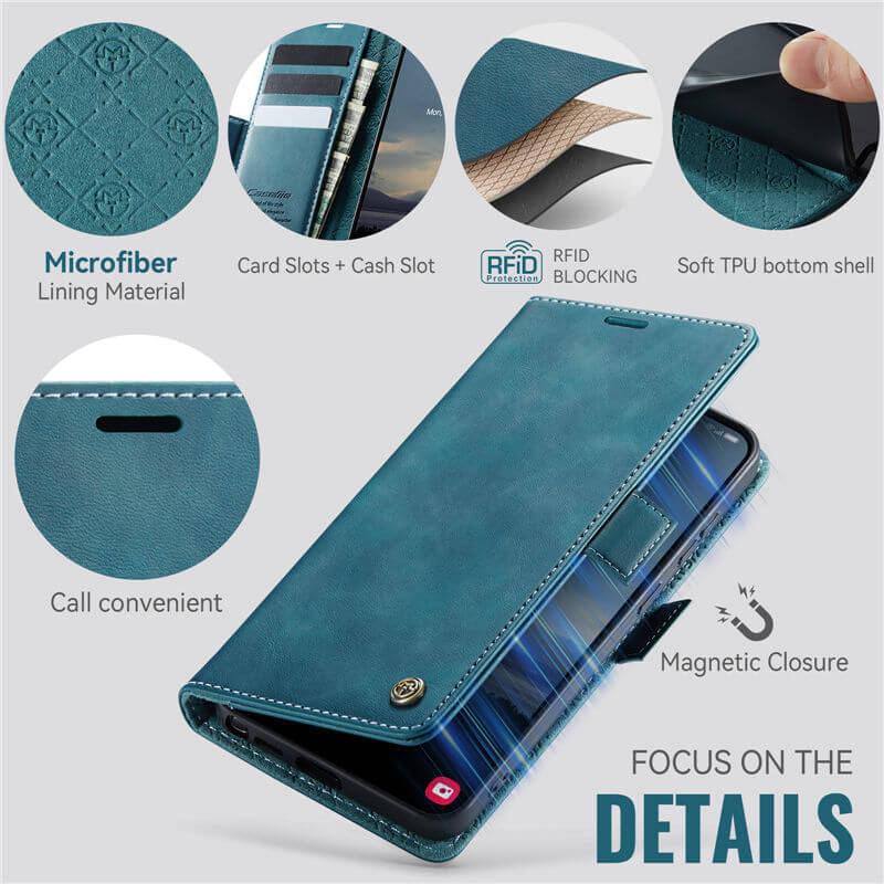 CaseMe Samsung Galaxy S26 Ultra Magnetic Wallet Case